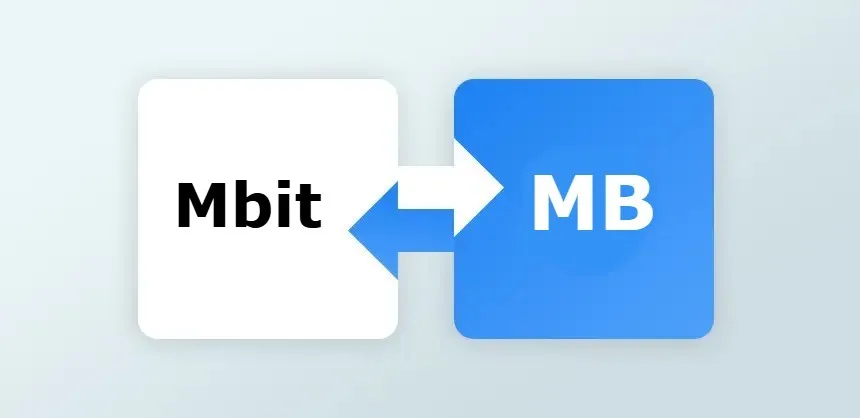 Megabits to Megabytes Converter