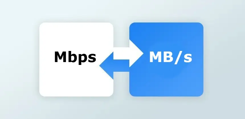 Mbps to MB/s Converter